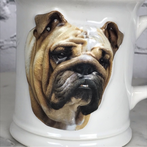 Xpres Best Friend Original Dachshund & Bulldog 1999 Vintage 2 Set Of Coffee Mugs - Picture 5 of 14